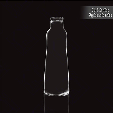 Rcr Bottiglia In Vetro Da 1.09 Litri Con Tappo Eco Water - Ergonomica, Elegante, Brillante, Per Ristorante, Bar, Casa RCR Cristallerie