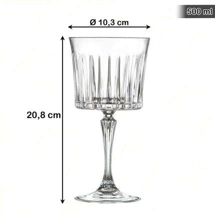 Rcr Calice Per Aperitivi In Cristallo Timeless Elegante Splendente Per Acqua E Cocktail