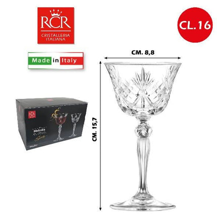 Rcr Calice "Melodia": L'Eleganza Vintage Per I Tuoi Cocktail Più Raffinati RCR Cristallerie