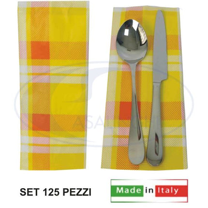 Buste Portaposate Carta Gial/Ros. Conf. 125 Pz. R.C. Table Top