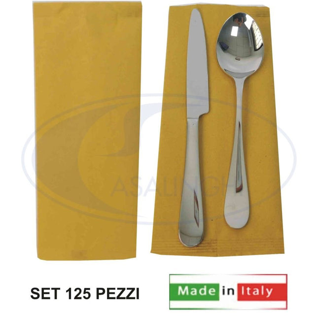 Buste Portaposate Carta Paglia Conf. 125 Pz. R.C. Table Top
