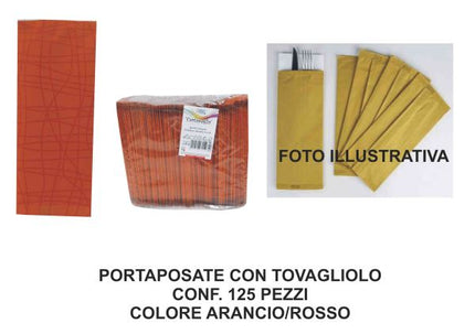 Buste Portaposate Carta Aran/Ros. Conf. 125 Pz. R.C. Table Top