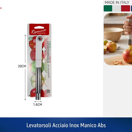 Levatorsoli Acciaio Inox Manico Abs Rigamonti