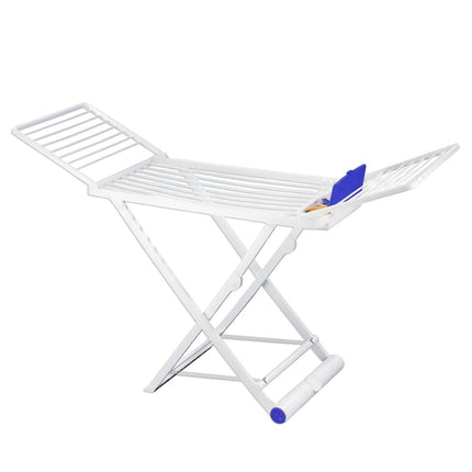 Ramacciotti Plast Stendibiancheria Nanni 20 Metri con Portamollette e Ruote – Struttura Pieghevole Salvaspazio, Solida e Resistente, Dimensioni 115x175x55 cm Stendibiancheria Ramacciotti Plast