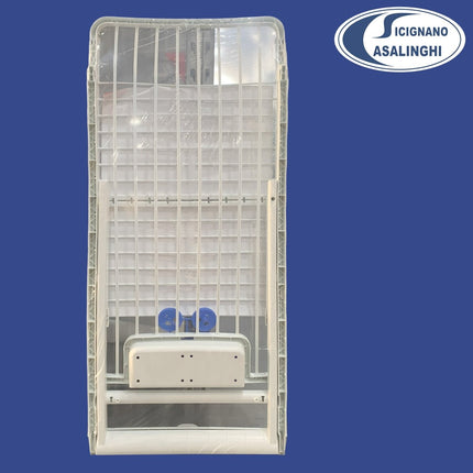 Ramacciotti Plast Stendibiancheria Nanni 20 Metri con Portamollette e Ruote – Struttura Pieghevole Salvaspazio, Solida e Resistente, Dimensioni 115x175x55 cm Ramacciotti Plast