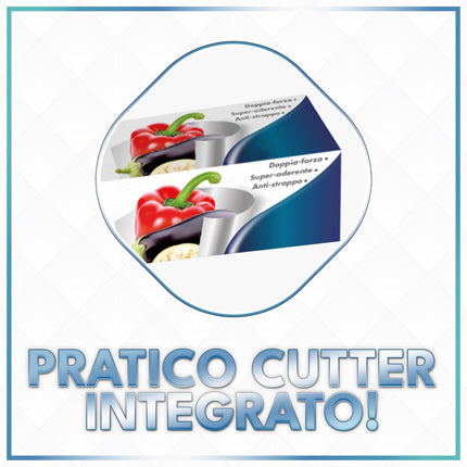 Rotolo Alluminio Resistente Aderente Anti-Strappo Per Frigo E Forno Varie Misure