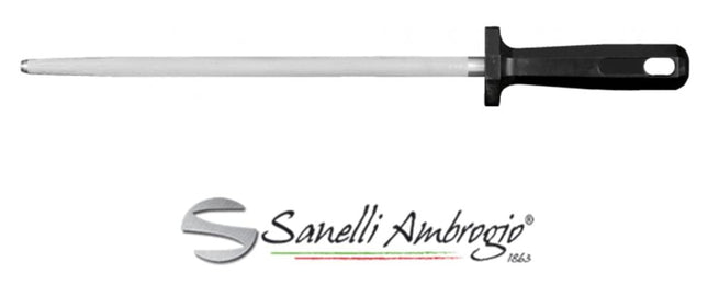 ACCIAINO SUPRA CROMATIZZATO TONDO CM.30 Ambrogio Sanelli