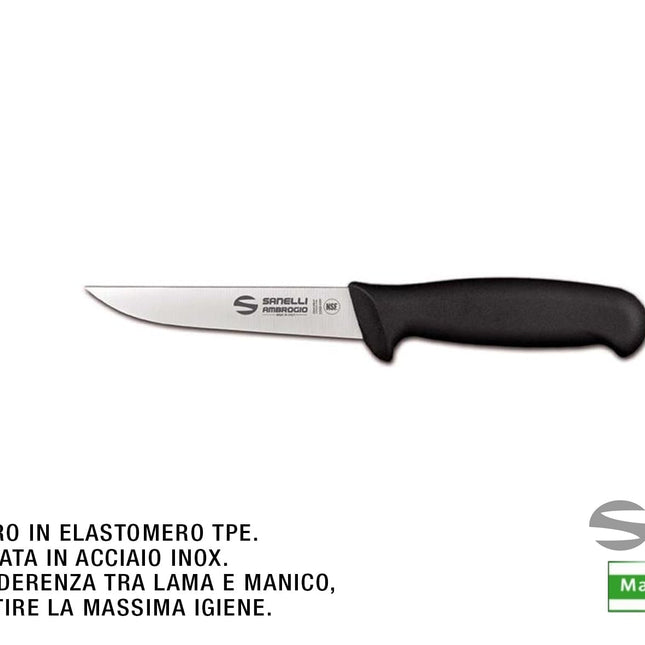 Ambrogio Sanelli Coltello Supra Disosso Curvo, Retto E Stretto per Disossare Professionali Ambrogio Sanelli