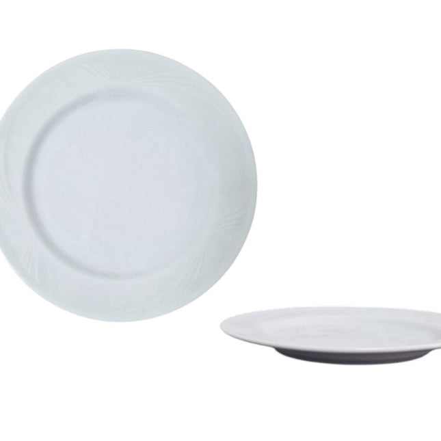 PIATTO CAPRERA FRUTTA CM.21 BIANCO SATURNIA - Tutto Tutto Meno Meno