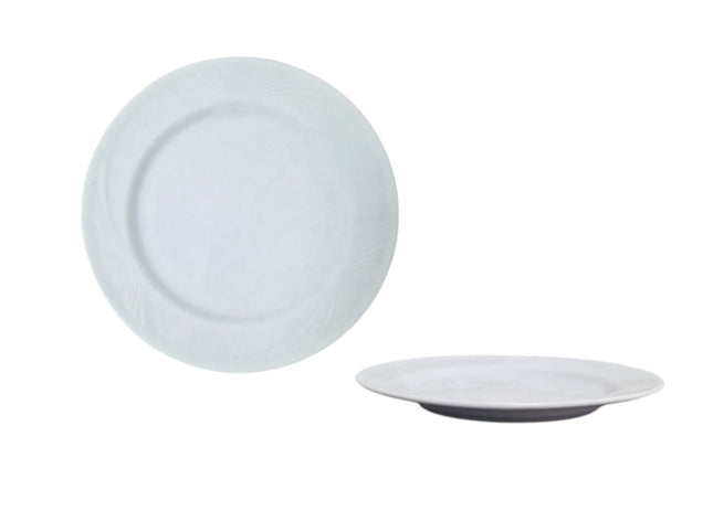 Piatto Caprera Frutta Cm.21 Bianco Saturnia Saturnia