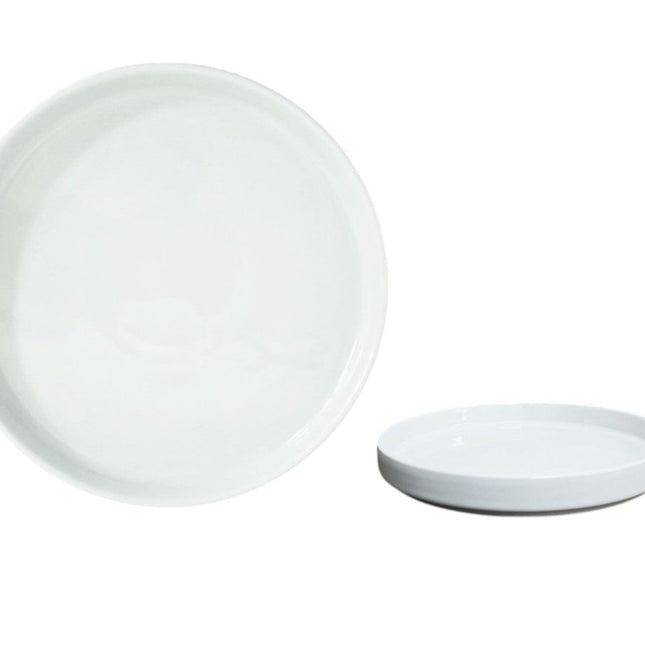 Piatto Oslo Piano Cm.28 Bianco - Tutto Tutto Meno Meno