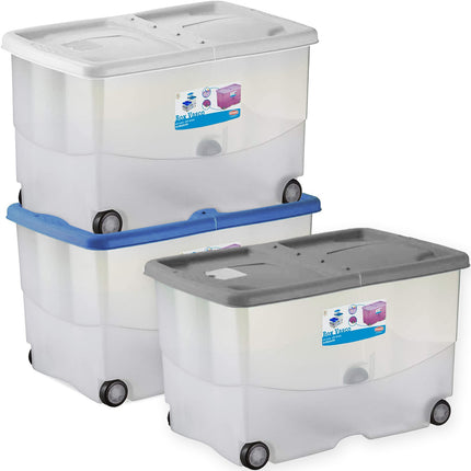 Contenitore Plastica Stefanbox Vasco Storage Box Per Giocattoli Cambio Stagione