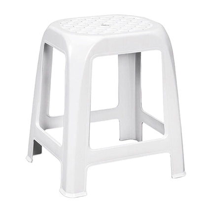 Stefanplast Sgabello Elfo Cm.41X35X46H Bianco Stefanplast