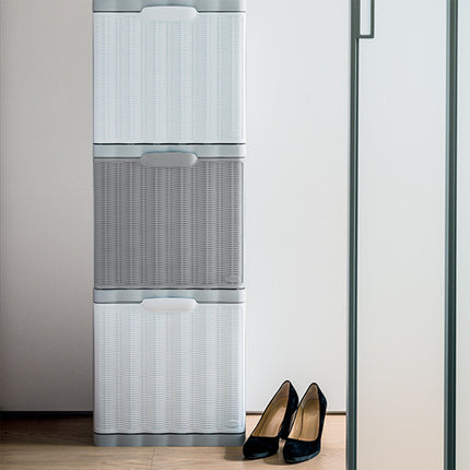 Stefanplast Scarpiera Elegance Cm.40X30X40H In Diverse Finiture Di Design Elegante E Funzionale
