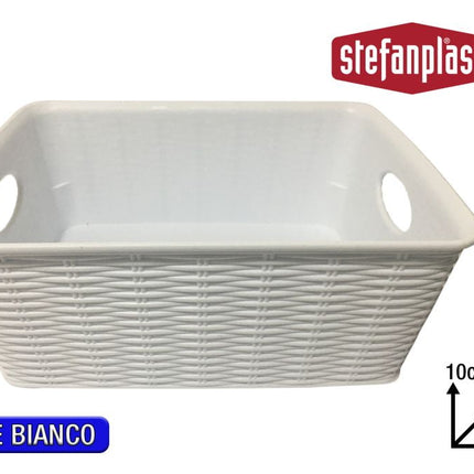 Stefanplast Cestino Elegance In Varie Misure E Altezze, Design Raffinato Per Ogni Ambiente Stefanplast
