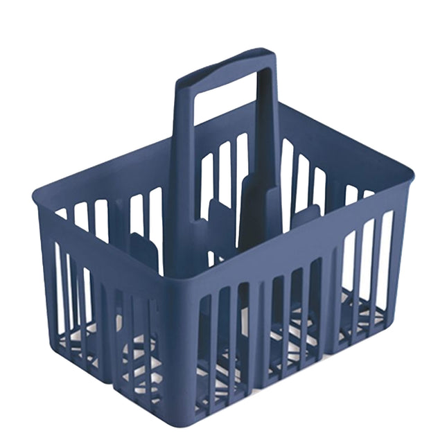 Stefanplast Cestello Portabottiglie, 6 Posizioni, Riciclabile, 30X21Xh. 28 Cm Blu