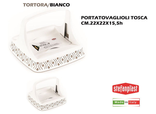 Stefanplast Portatovaglioli Orizzontale Tosca Design Moderno Per Tavolo E Ristorazione Stefanplast