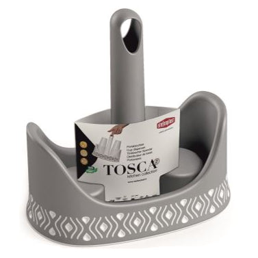 Portabicchieri Tosca Stone Grey/Bianco-8003507559028
