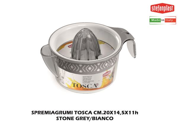 Spremiagrumi Tosca Stone Grey/Bianco-8003507559523