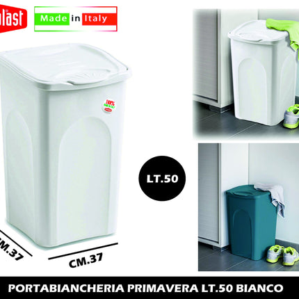 Stefanplast Portabiancheria Primavera Lt.50 E Lt.25 Traforato E Non Traforato
