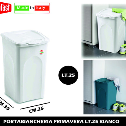 Stefanplast Portabiancheria Primavera Lt.50 E Lt.25 Traforato E Non Traforato