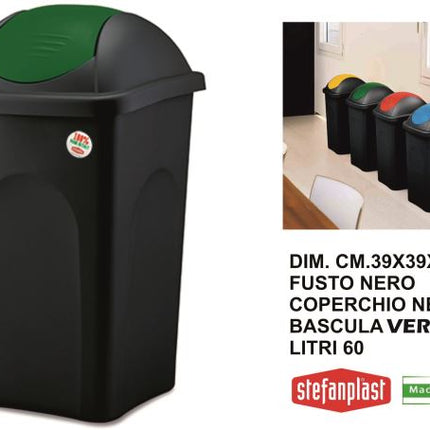 Stefanplast Pattumiera Basculante Elegance E Standard In Vari Modelli E Dimensioni Disponibili Stefanplast