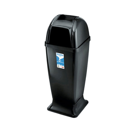 CESTINO DIABLO CON POSACENERE ANTRACITE Stefanplast