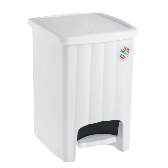 Stefanplast Pattumiera Margherita Con Pedale Lt.20 In Vari Colori Disponibili