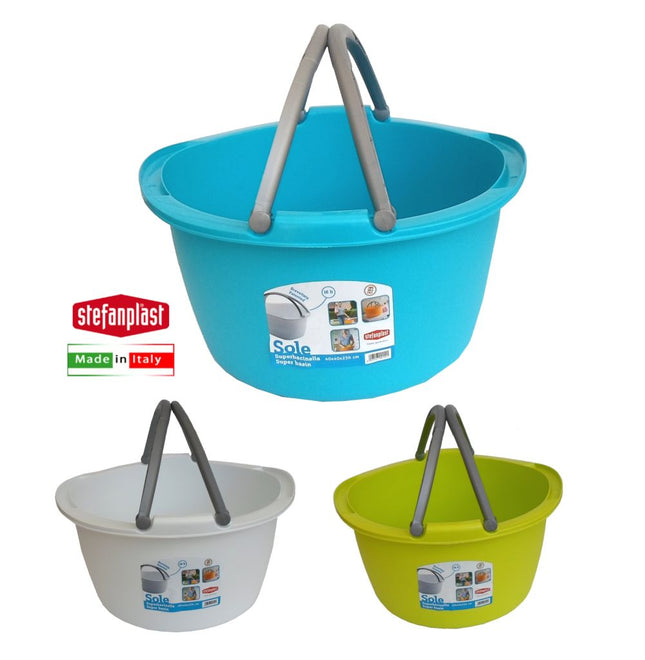 Stefanplast Superbacinella Tonda Sole Con Manici Stefanplast