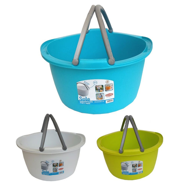 Superbacinella Tonda Sole C/Manici Stefanplast-8003507001541