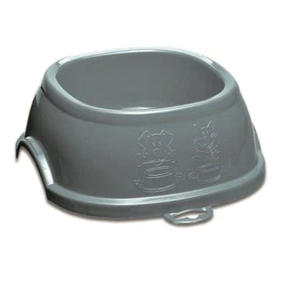 Stefanplast Ciotola Break Con Piedini In Ceramica Dimensioni Varie Design Stone Grey Blu Nordic Sky