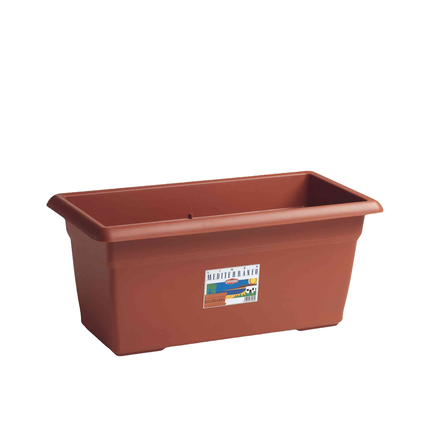 Stefanplast Fioriera Mediterraneo Plastica Terracotta