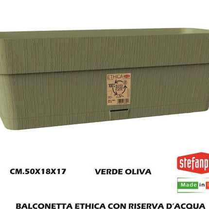 Balconetta Ethica Cm.50 Verde Oliva