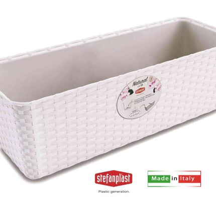 Balconetta Natural Cm.50X18X16H Bianco Con Riserva