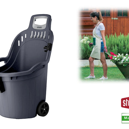Stefanplast Carriola Cart Helpy Di Bruno Dal Design Versatile E Dalla Struttura Resistente Stefanplast