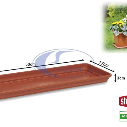 Sottobalconetta Mediterranea Cm.50 Terracotta-8003507799561