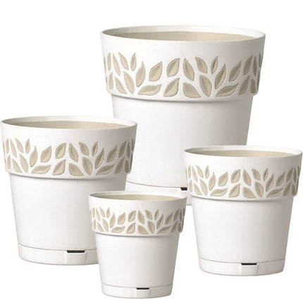 Stefanplast Vaso Opera Cloe Con Riserva D’Acqua Per Esterno E Interno In Design Elegante