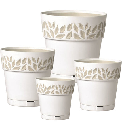 Stefanplast Vaso Opera Cloe Con Riserva D’Acqua Per Esterno E Interno In Design Elegante Stefanplast