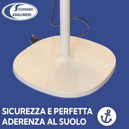 Stufa DCG Carbon Crystal 900W — Oscillante, Sicuro, Riscaldamento Rapido | SA9660N (Tavolo) / SA9680 (Colonna) DCG