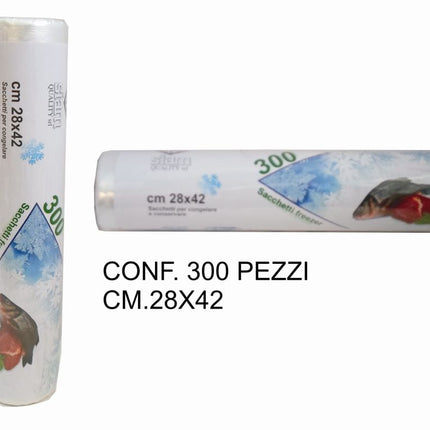 Sacco Freezer Cm.28X42 Conf.300 Pz. Siam