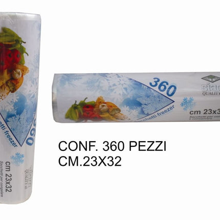 Sacco Freezer Cm.23X32 Conf.360 Pz. Siam