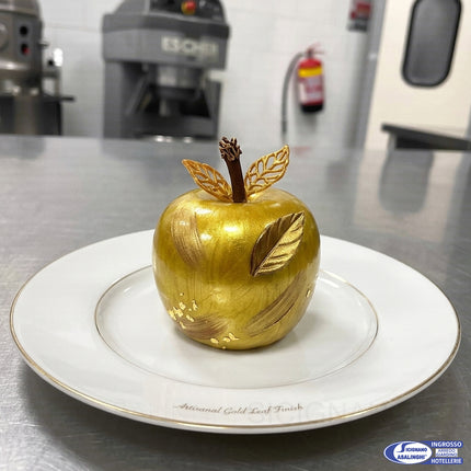 Silikomart Stampo Silicone Mela, Ciliegia & Pesca 115 Frutta Realistica 3D – 5 Monoporzioni Professionali Silikomart