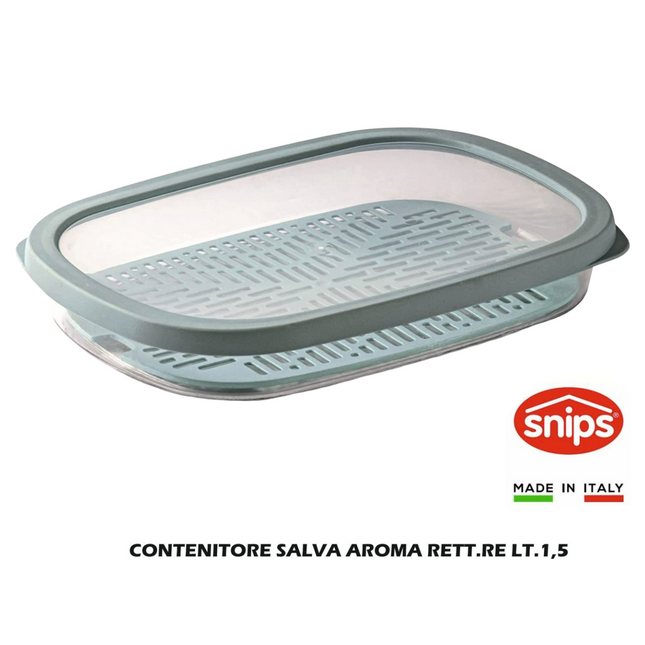 Contenitore Salva Aroma Rett.Re Lt.1,5