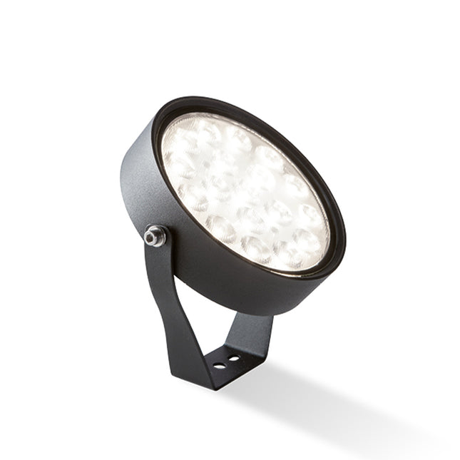Ciak Faretto con Picchetto LED 15W, Grafite, Alluminio Pressofuso, 25°, IP65, 4000K, per Esterno Sovil