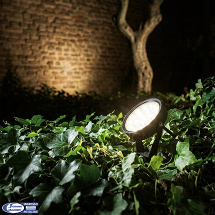 Ciak Faretto con Picchetto LED 15W, Grafite, Alluminio Pressofuso, 25°, IP65, 4000K, per Esterno Sovil