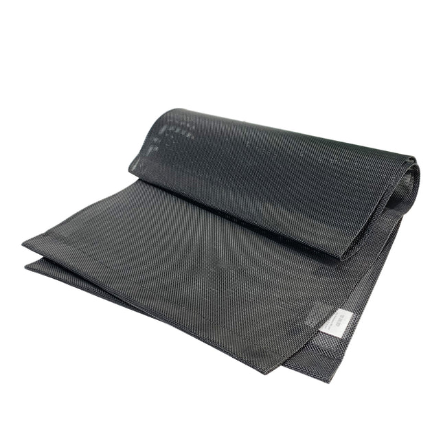 Telo di Ricambio per Dondolino/Sdraio 134 x 42 cm – Poliestere e PVC, Made in Italy, per Lettini e Sedute da Giardino Nero Stiliac