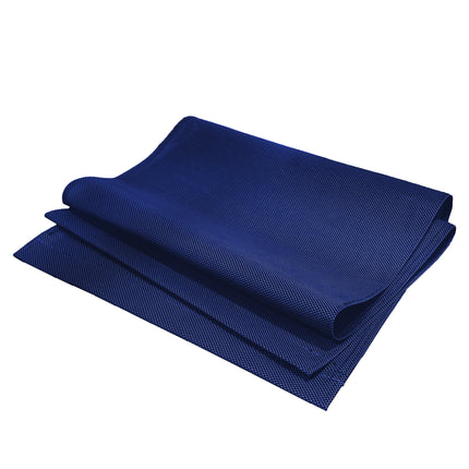 Telo di Ricambio per Dondolino/Sdraio 134 x 42 cm – Poliestere e PVC, Made in Italy, per Lettini e Sedute da Giardino Blu Stiliac