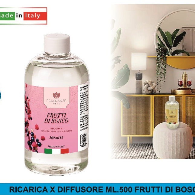 Ricarica X Diffusore Ml.500 Frutti Di Bosco Star