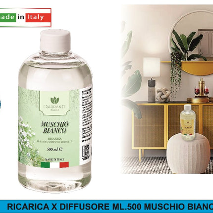 Ricarica X Diffusore Ml.500 Muschio Bianco Star