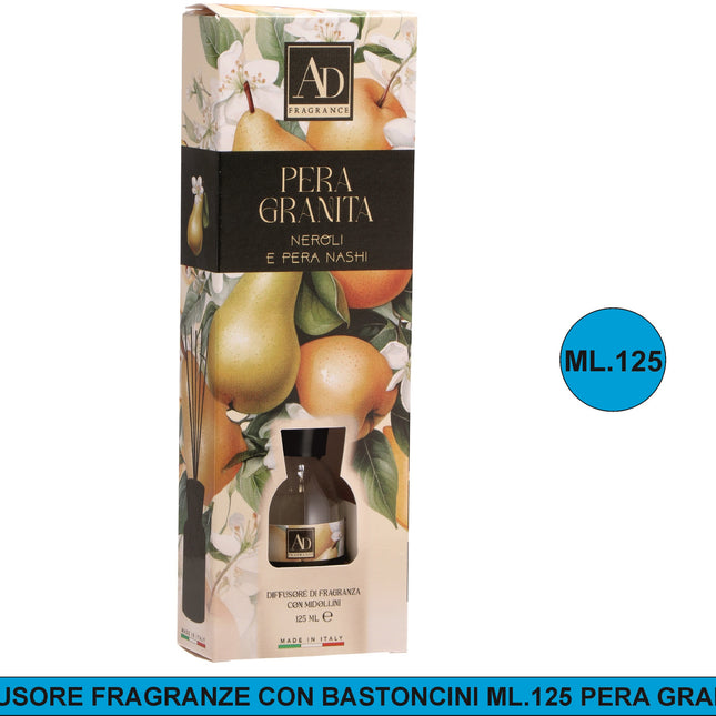 Diffusore Fragranze Con Bastonc. Ml.125 Pera Granita Star